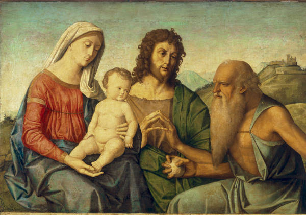V.Catena, Maria mit Kind u.Heiligen von 