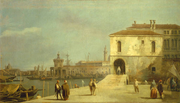Venedig, Fonteghetto Farina / Canaletto von 