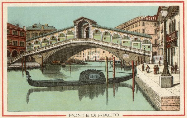 Venedig, Rialto-Brücke von 
