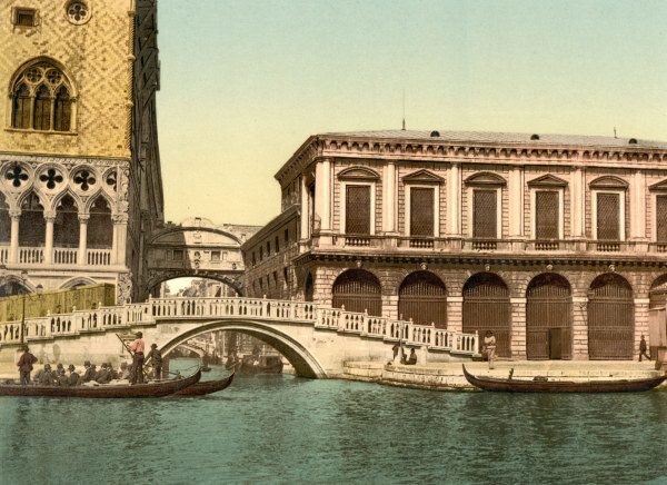 Venedig,Seufzerbrücke,Prigioni von 
