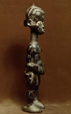 Weibliche Figur, Luluwa, Kongo / Holz