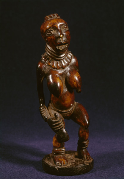 Weibl. Figur, Bamile, Kamerun / Holz von 