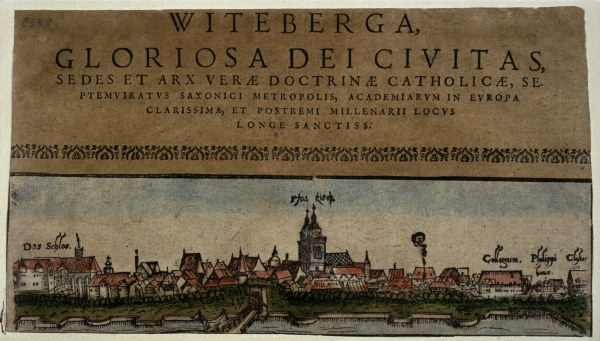 Wittenberg, Stadtansicht von 