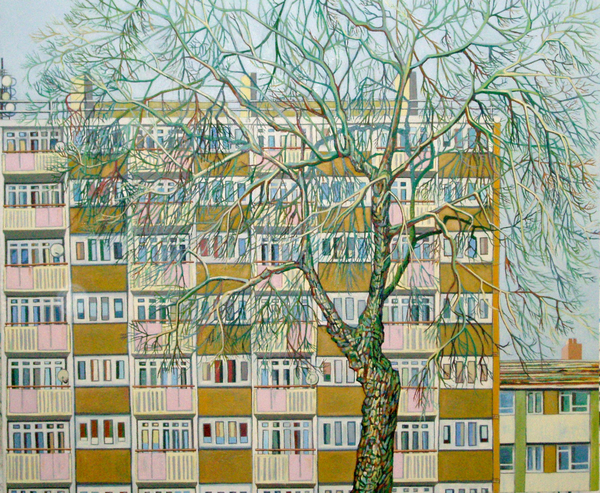 Canning Town Winter von Noel Paine