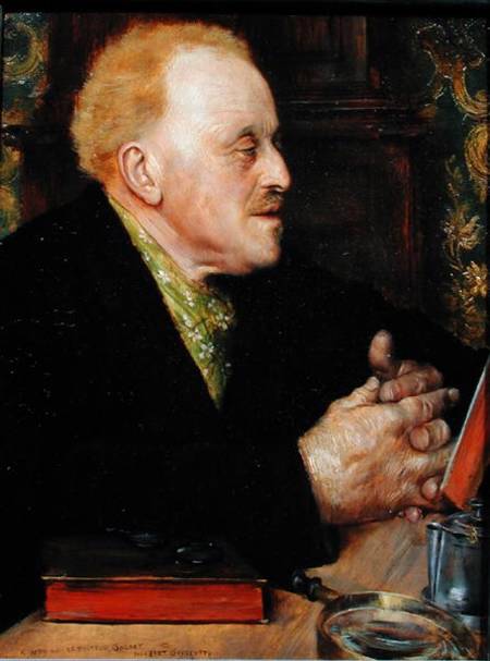Dr. Paul Gachet (1828-1909) von Norbert Goeneutte
