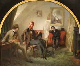 Das Atelier des Malers 1853
