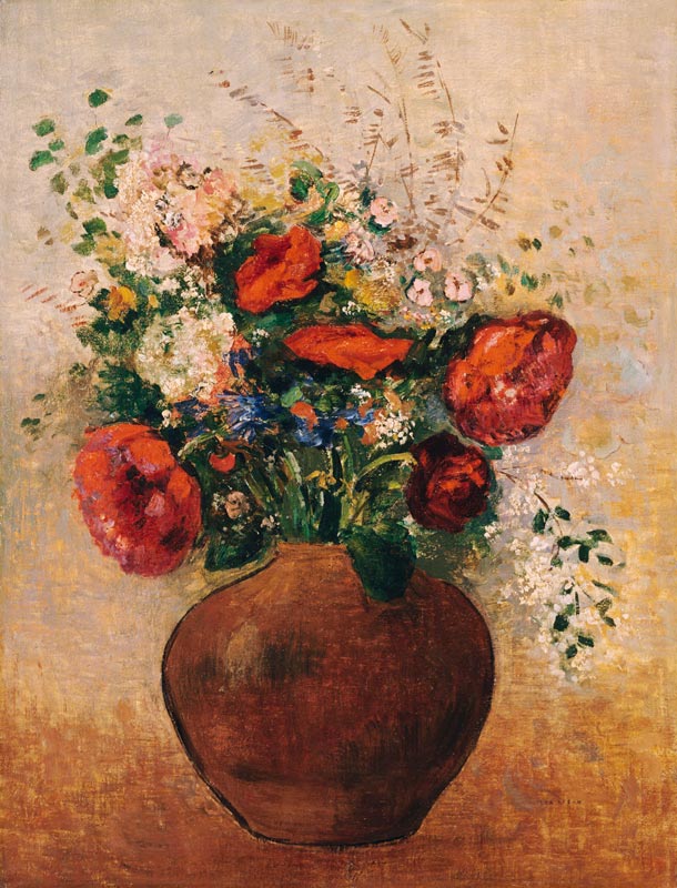 Vase Of Flowers von Odilon Redon