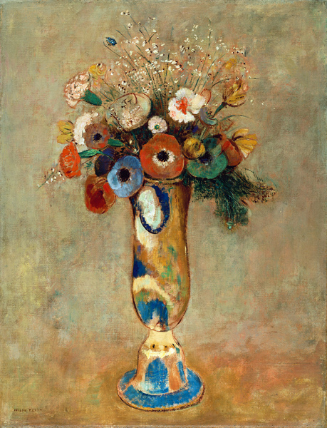 Vase of Flowers von Odilon Redon