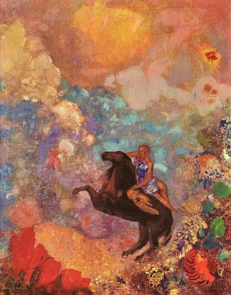 Muse auf Pegasus 1900