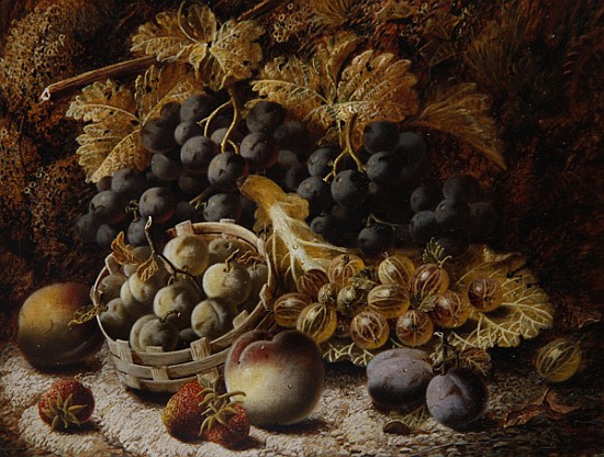 Still Life of Fruit von Oliver Clare