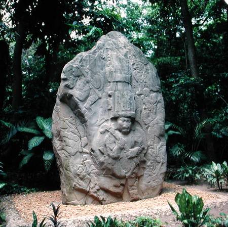 Stele 2, Pre-Classic Period von Olmec