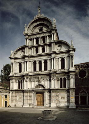 The Church of San Zaccaria, 1480-1500 (photo) von or Codussi, Mauro Coducci