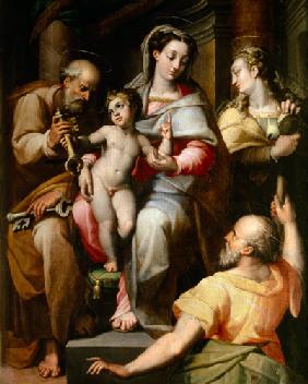 Holy Family with St. Peter and St. Mary Magdalene