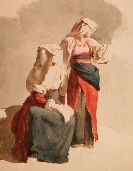 Italian Peasant Girls von Orest Adamovich Kiprensky