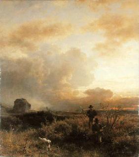 Clearing Thunderstorm in the Countryside 1857