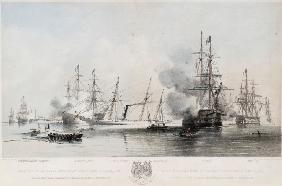 Ankunft Generals Baraguay d'Hilliers bei Grönham 1854