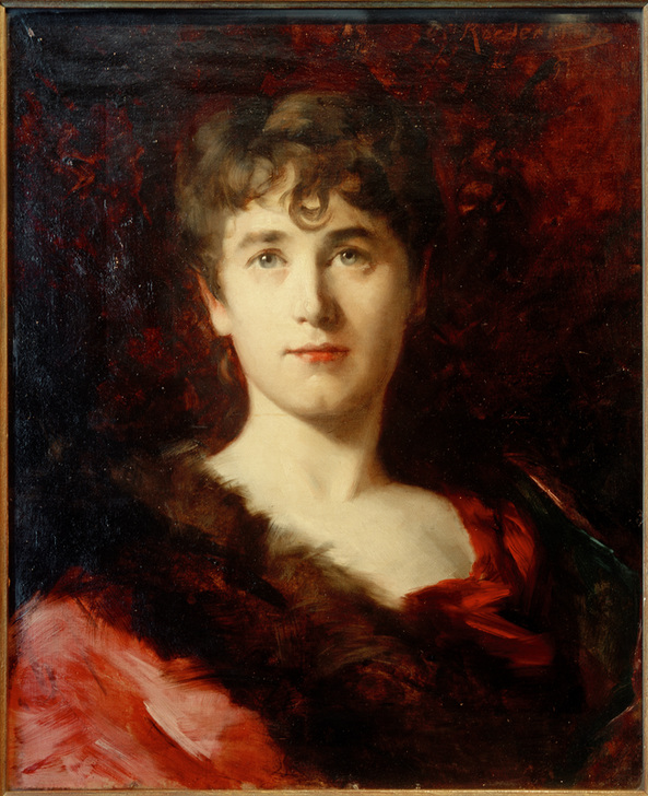 Gertrude Angela Kingston, geb. Konstam von Ottilie Roederstein