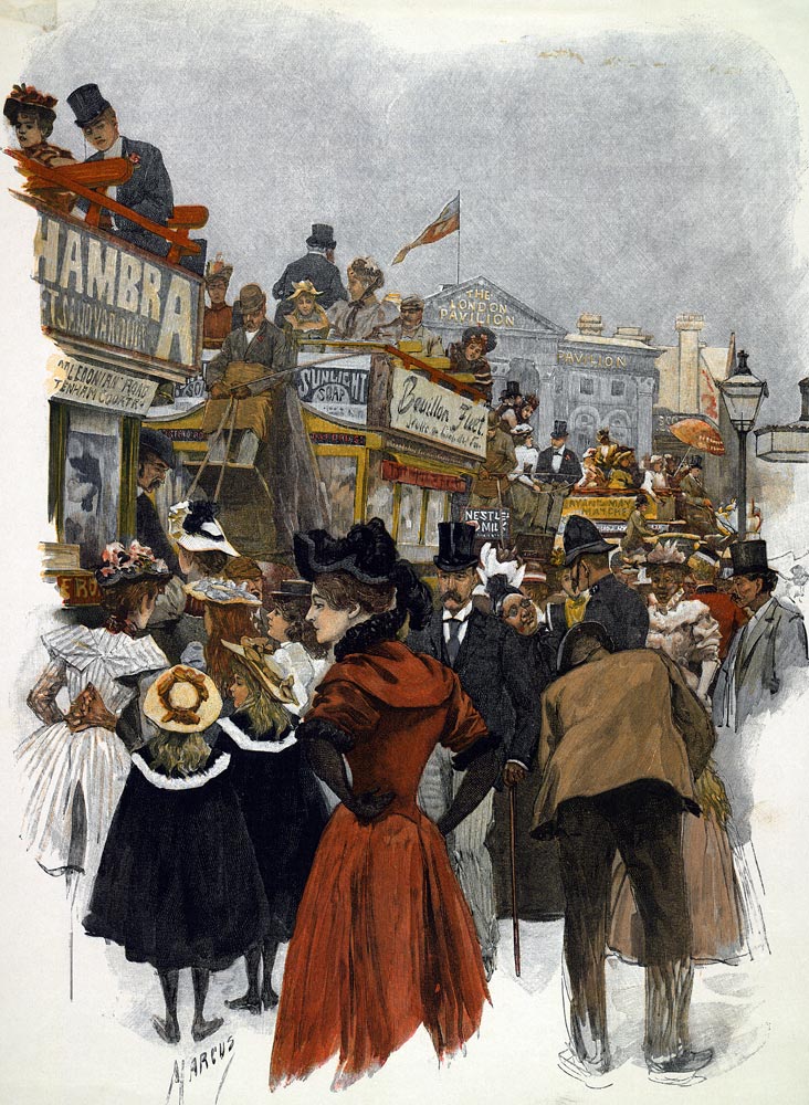 London, Piccadilly Circus von Otto Marcus