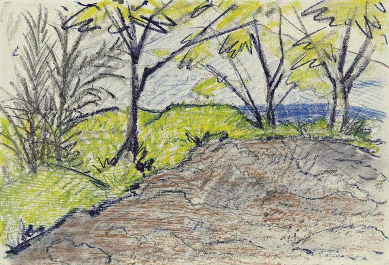 Landschaft von Otto Mueller