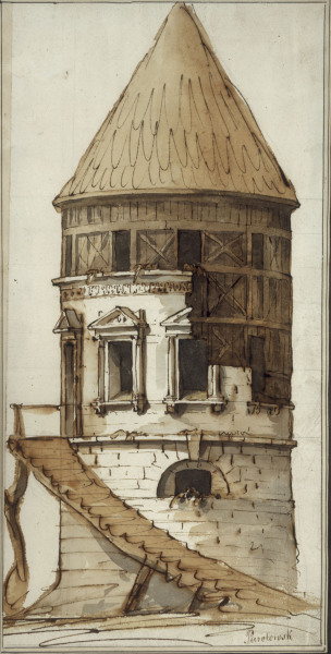 Pawlowsk, Pil-Turm von P. Gonzaga