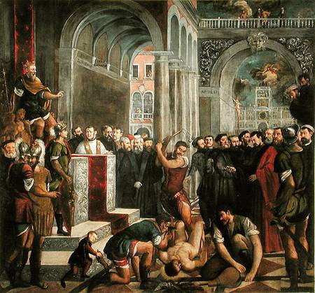 The Martyrdom of St Theodore von Paris Bordone