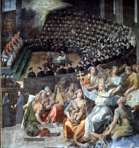 The Council of Trent von Pasquale Cati