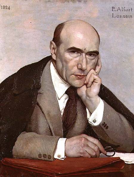 Portrait of Andre Gide (1869-1951) von Paul Albert Laurens