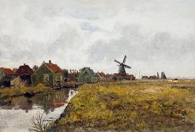Zaanstreek (Häuser am Kanal) 1886