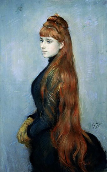 Portrait of Mademoiselle Alice Guerin von Paul Cesar Helleu