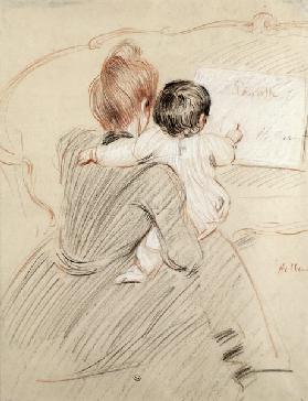 Madame Paul Helleu and her Daughter Paulette 1905