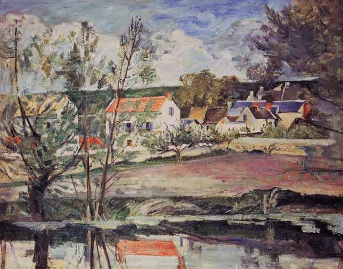 Im Tal der Oise von Paul Cézanne