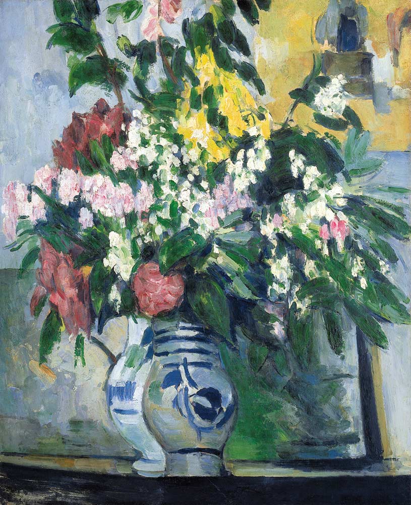 Zwei Vasen mit Blumen von Paul Cézanne
