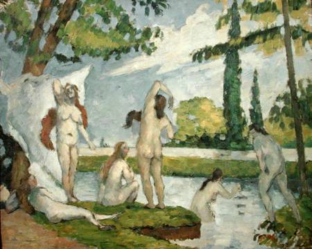 Bathers von Paul Cézanne