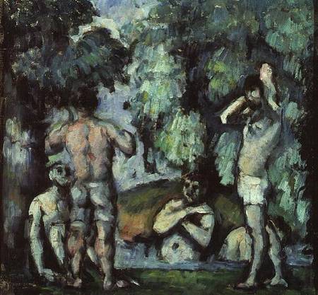 The Five Bathers von Paul Cézanne