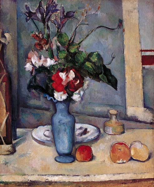 Die blaue Vase von Paul Cézanne