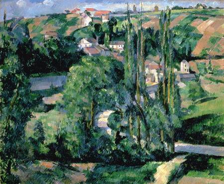 The Cote du Galet, Pontoise von Paul Cézanne