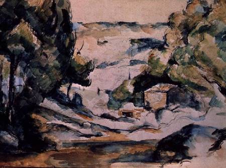 Countryside in Provence von Paul Cézanne