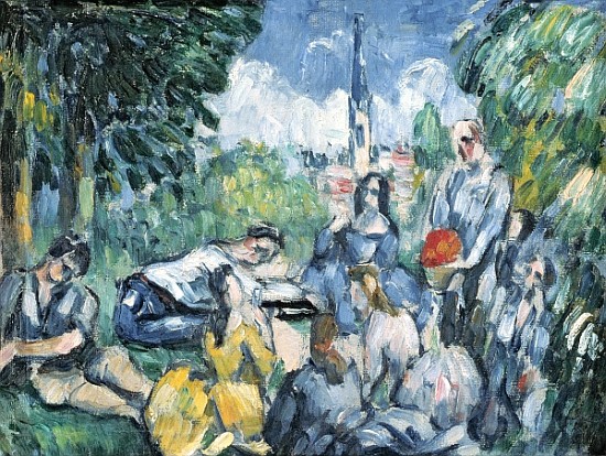 Dejeuner sur l''herbe, 1876-77 von Paul Cézanne