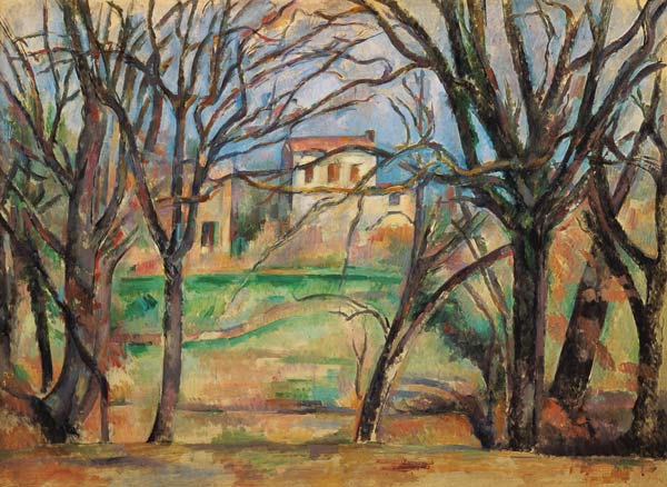 Häuser und Bäume von Paul Cézanne
