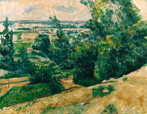 L''Aqueduc du canal de Verdon von Paul Cézanne
