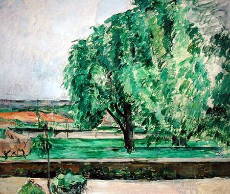 Le Jas de Bouffan von Paul Cézanne