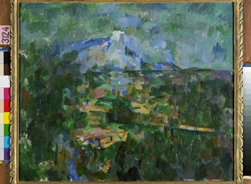 Mont St. Victoire von Paul Cézanne