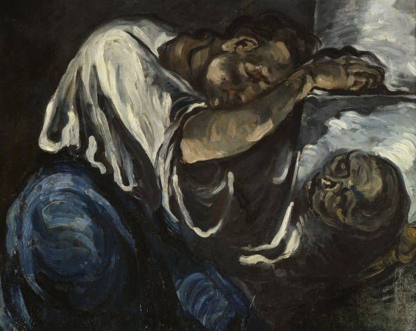 P.Cezanne, La Madeleine (ou La Douleur) von Paul Cézanne