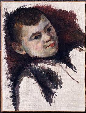 Portrait von Paul Cézanne, dem Sohn des Künstlers Um 1885