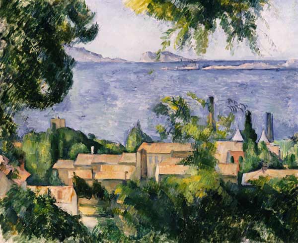 The Rooftops Of L''Estaque von Paul Cézanne