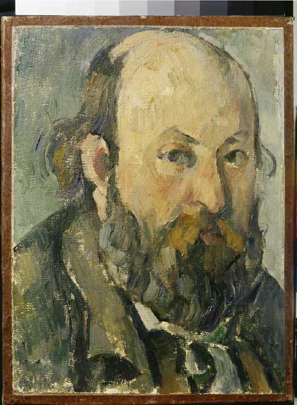 Selbstbildnis. von Paul Cézanne