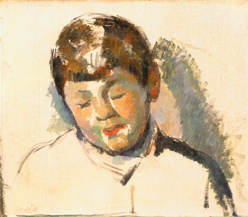 Skizze zu einem Portrait des Sohnes des Künstlers von Paul Cézanne
