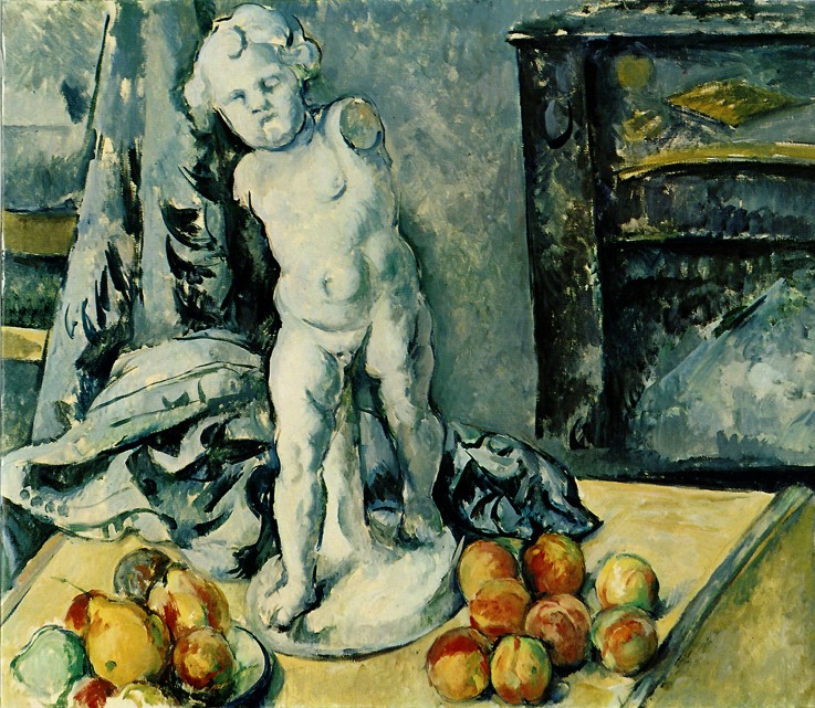 Stilleben mit Amor (L’Amour en plâtre) von Paul Cézanne