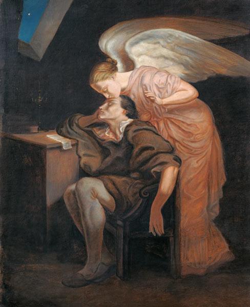The Dream of the Poet or, The Kiss of the Muse 1859-60