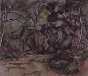 Woodland with Boulders 1893